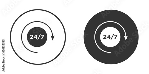 24 7 icon