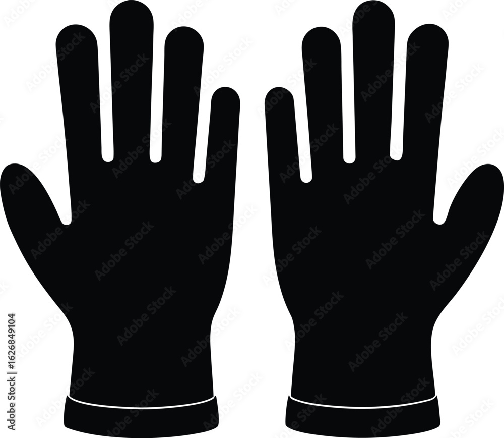 Obraz premium Hand icon logo design template