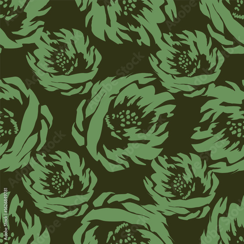 Vintage seamless floral pattern. Liberty style background of small pastel colorful flowers. Small flowers scattered over a white background. Stock vector for printing on surfaces