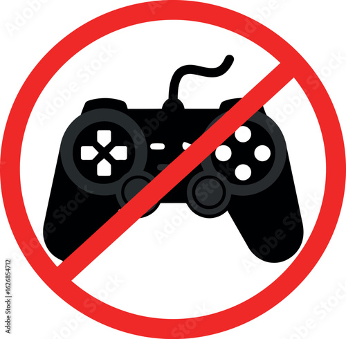 No gaming allowed sign