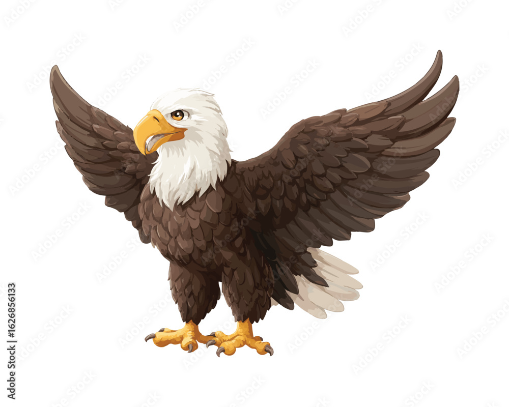 Obraz premium american bald eagle
