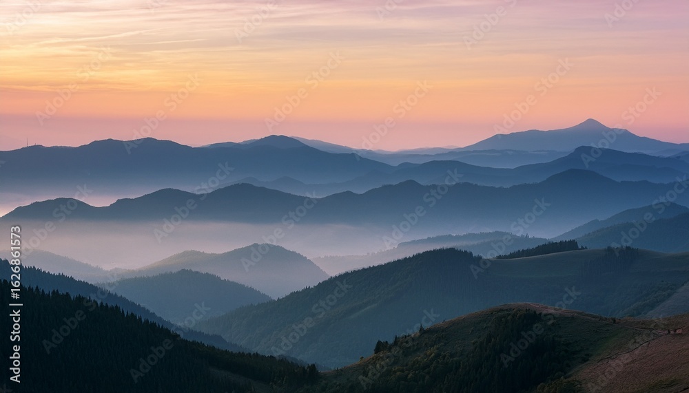 Obraz premium serene mountain landscape with crystal clear river under blue sky at midday