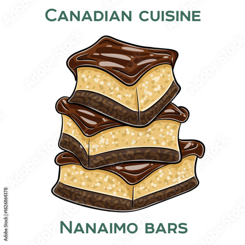 Indulge in Nanaimo bars, a classic Canadian no-bake dessert with layers of crumb, custard, and chocolate