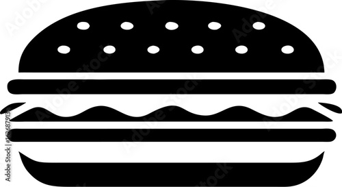 Hamburger Silhouette