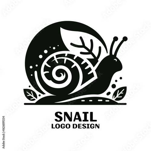 Snail Vector Logo Design