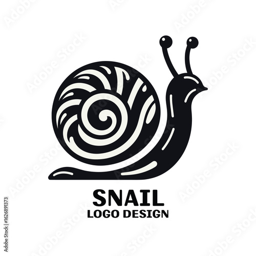 Snail Vector Logo Design