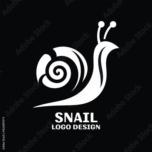 Snail Vector Logo Design