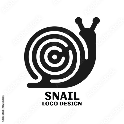 Snail Vector Logo Design