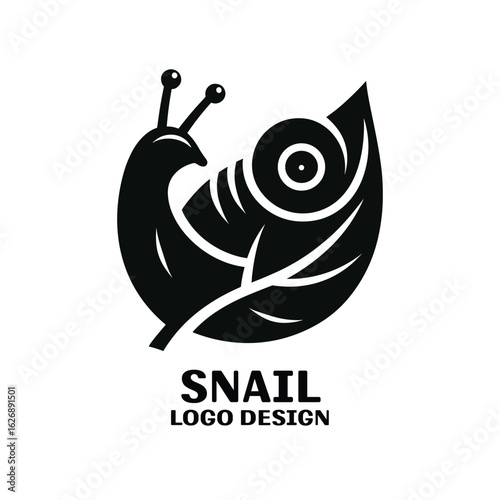 Snail Vector Logo Design