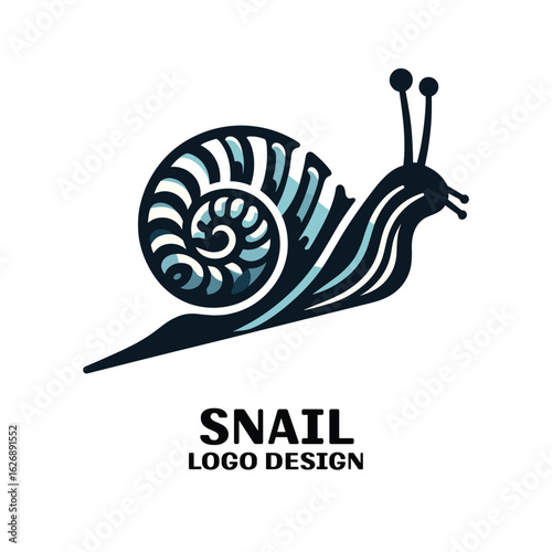 Snail Vector Logo Design