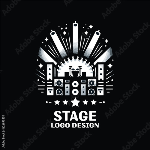 Stage Vector Logo Design