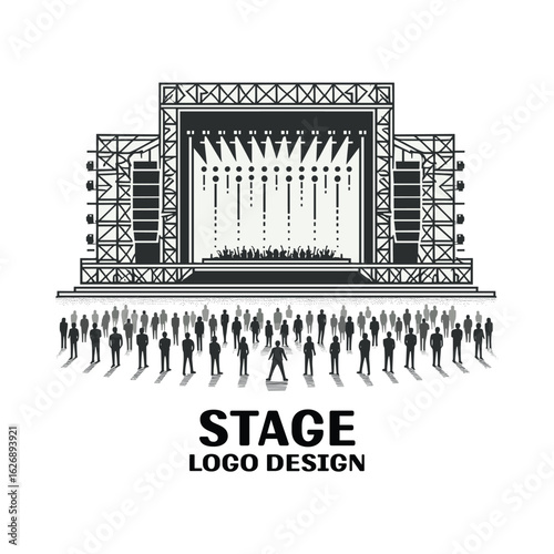 Stage Vector Logo Design