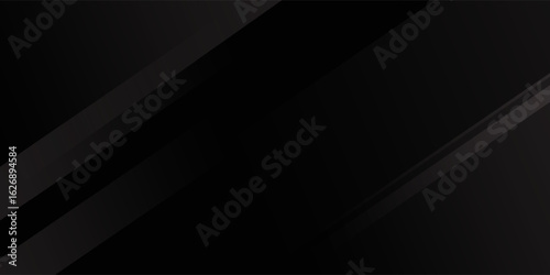 Black abstract background. Elegant dark diagonal shape elements.modern vector
