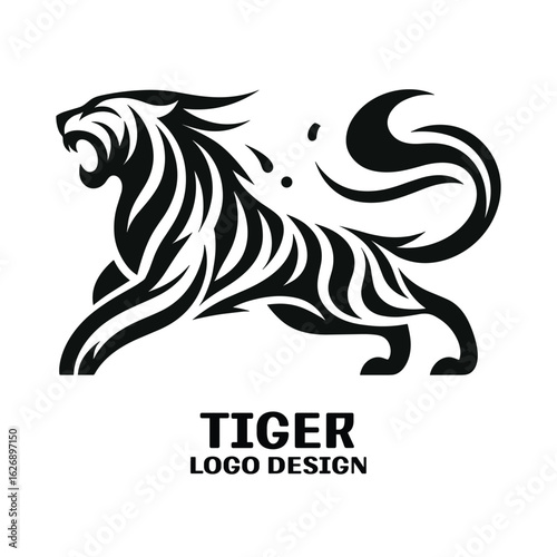 Tiger Vector Logo Design