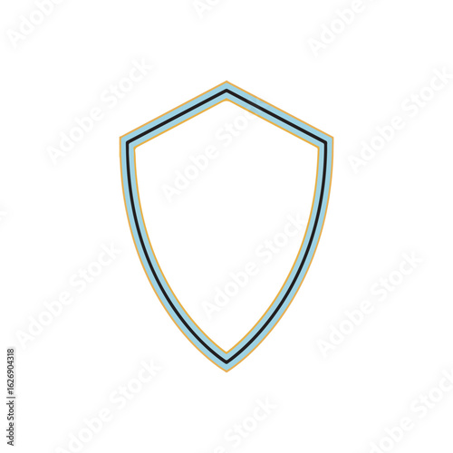 Free Download shield with ribbon - GFXLoad