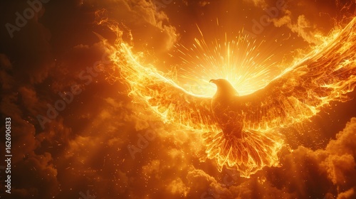 Fire Bird Ascending.
