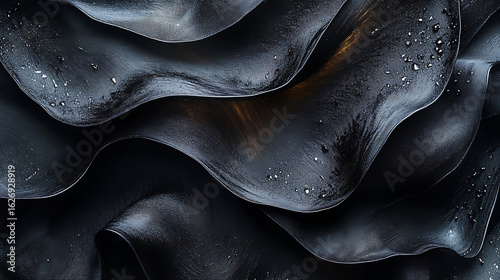 Abstract Dark Layered Texture with Water Droplets - Dramatic Moody Background
