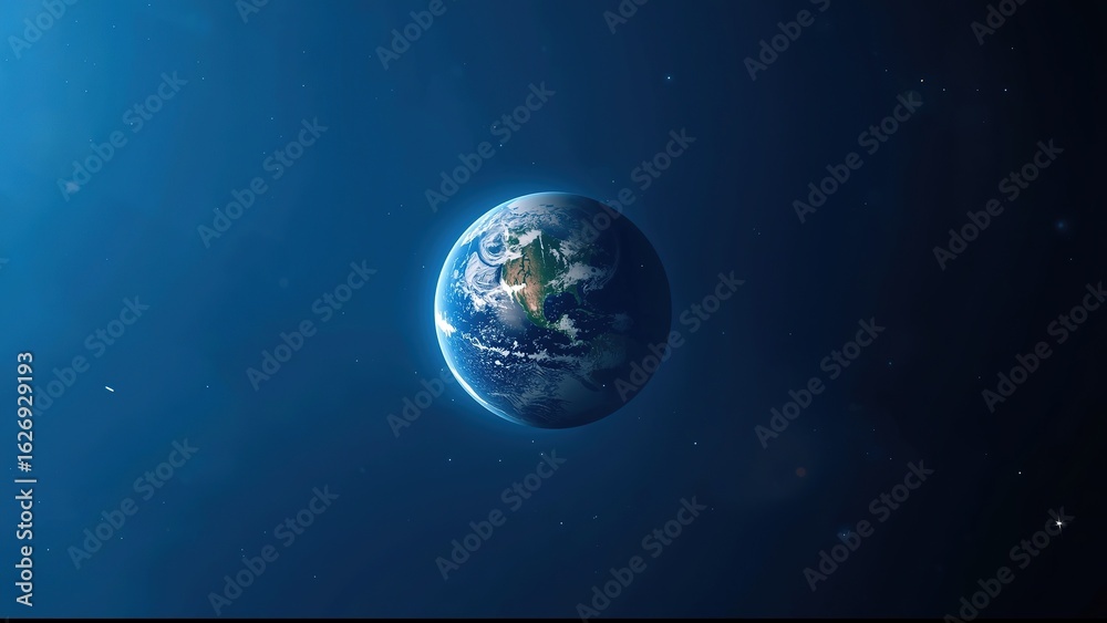 Obraz premium planet earth in space