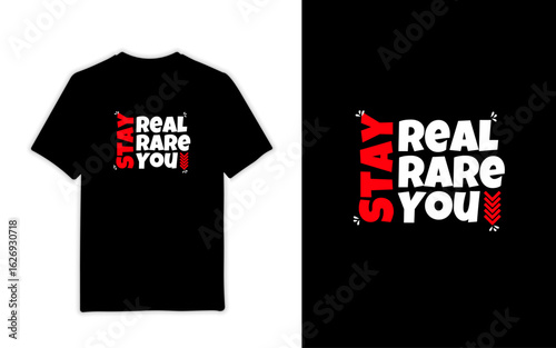 This vector art illustrates a casual black cotton men's t-shirt design concept, perfect for apparel printing and fashion templates