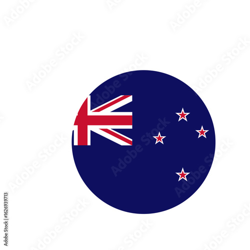 Free Download New Zealand flag round icon - GFXLoad