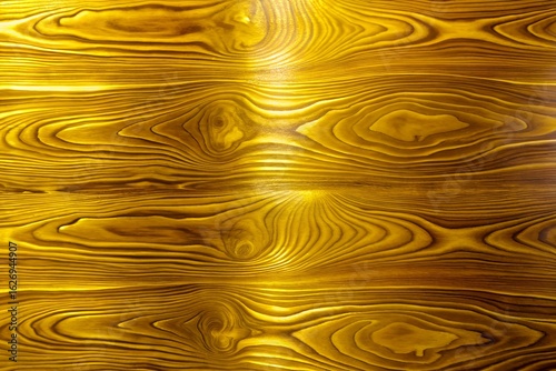 Glossy wood texture on yellow background with copy space perfect for branding advertisements logo mockups social media posts or promotional graphics with a modern natural theme and clean bright visual