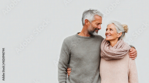 happy senior couple