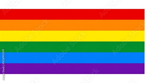Horizontal rainbow flag (1)