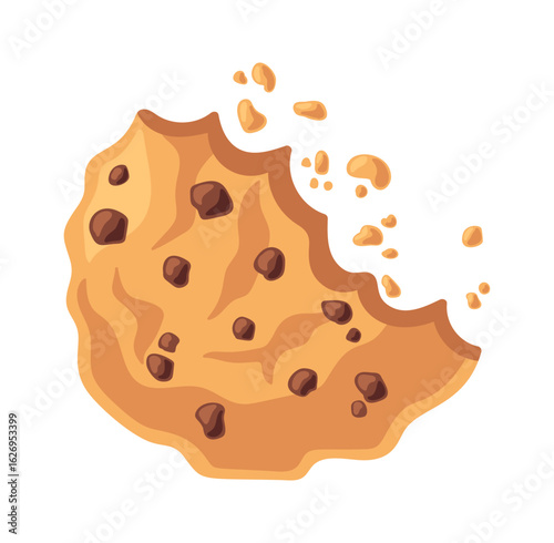 Chocolate chip cookie sweet bakery