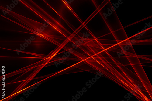 laser light. streaks of light rippling and twisting