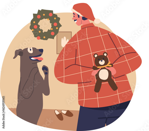 Christmas gift for lovely dog