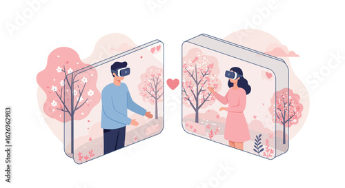 Virtual connection in a blossoming digital world
