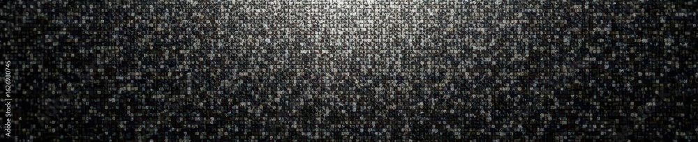 Fototapeta premium Abstract grayscale halftone dot pattern, high contrast , abstract, comic, graphic element
