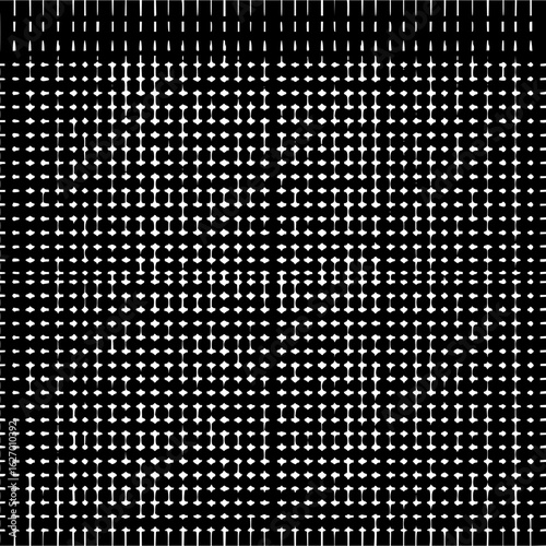 Abstract pattern black and white design illustration geometric art modern texture background graphic dots and lines