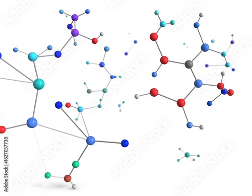 Abstract molecular structure