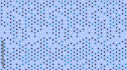 Abstract pastel blue polka dot pattern.  Subtle color variation creates a dynamic, textured effect perfect for backgrounds, website design, or textile prints. Evokes feelings of serenity and calm.