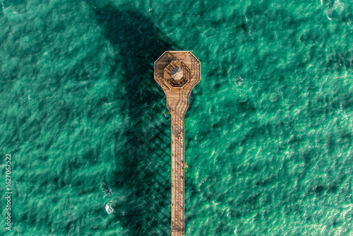 Cherry Grove Pier in North Myrtle Beach - Aerial View