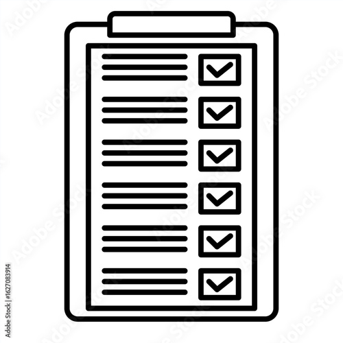 Outline metaphor icon showing emotional tension, mental pressure, and learning struggle related to school stress and student burnout