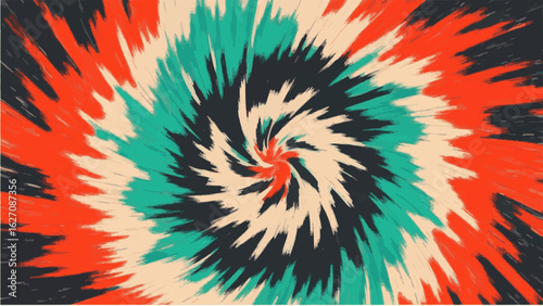 abstract colorful background with colorful pencils