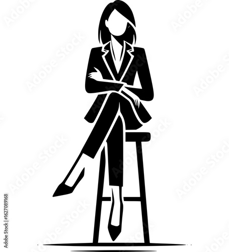 Sitting Boss Look Icon - 5