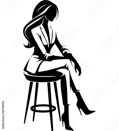 Sitting Boss Look Icon - 6