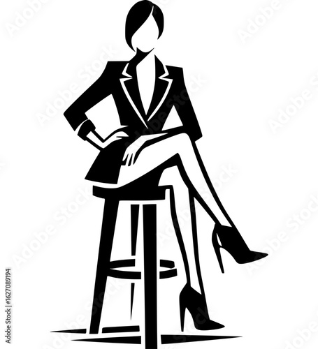 Sitting Boss Look Icon - 1