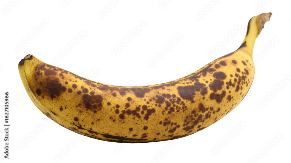 a banana with spots on it sitting on a table a banana with spots on it sitting on a table