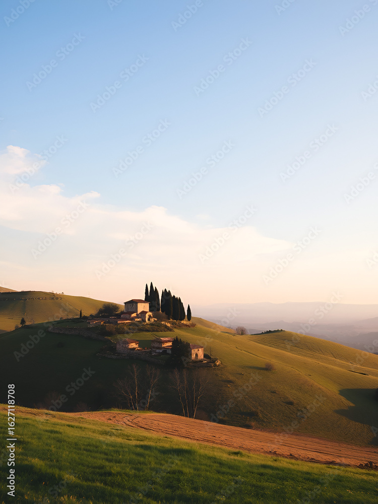 Fototapeta premium paesaggio di campagna
