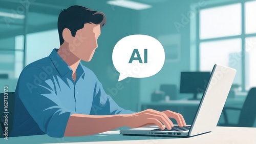 Using AI to assist with office work