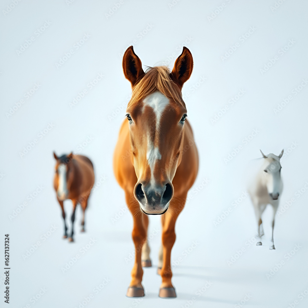 Naklejka premium Horse