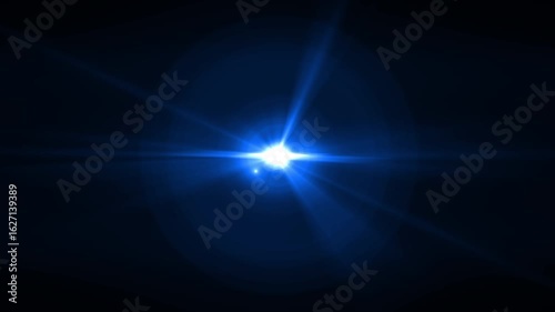 Wallpaper Mural Abstract Blue Optical Shine Light Lens Flares Flickering Video Animated Background Torontodigital.ca