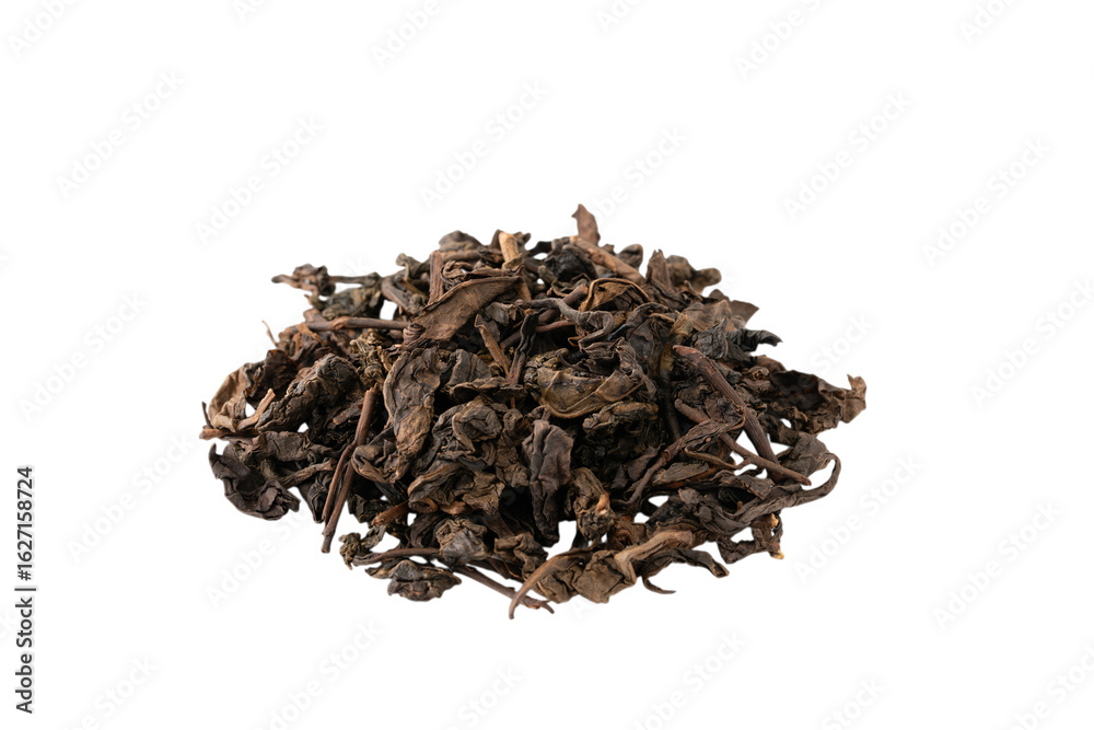 透明背景(png)に烏龍茶の茶葉 透明背景(png)に烏龍茶の茶葉