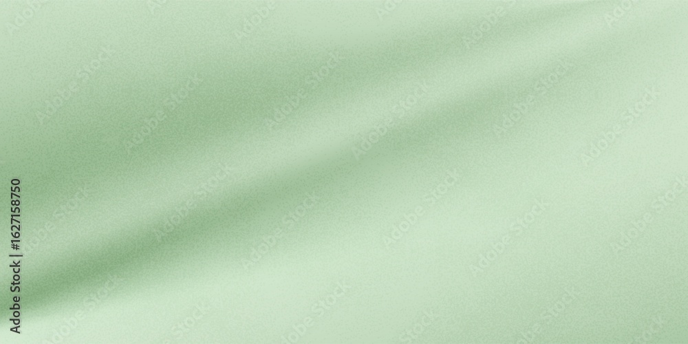 Fototapeta premium Green gradient background, sunlight shining on a blank pastel wall, shadows from the window, light colored concrete landscape texture in a natural and organic style.