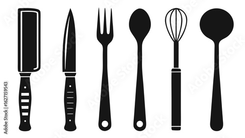 Kitchen Utensils Collection cooking tools cutlery