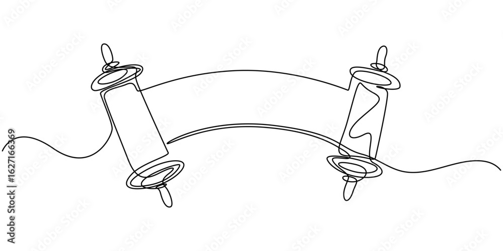 Fotografia Torah scroll and heart